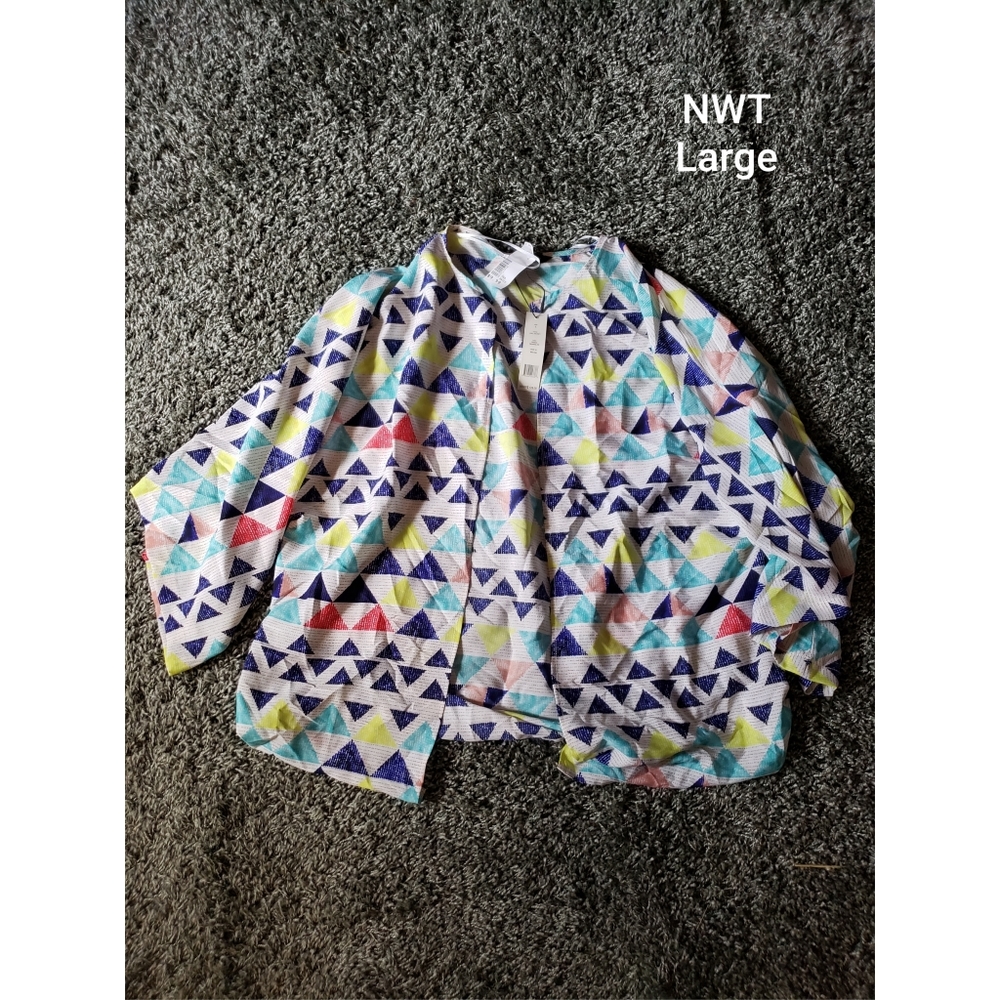 Multicolored shawl